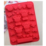 EVTECH(TM) Cartoon Style Silicone Gel Non Stick Cake Bread Mousse Biscuit Ice Pudding Mold Chocolate Jelly Candy...
