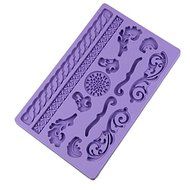 decorative border lace cake mold silicone baking tools kitchen accessories