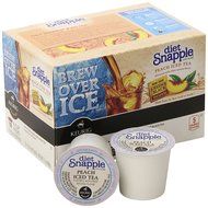 Snapple Diet Peach Iced Tea, Keurig K-Cups, 72 Count N3