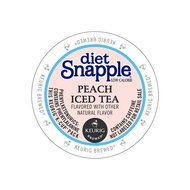 Snapple Diet Peach Iced Tea, Keurig K-Cups, 72 Count N4