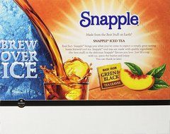 Snapple Diet Peach Iced Tea, Keurig K-Cups, 72 Count N12