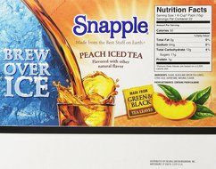 Snapple Diet Peach Iced Tea, Keurig K-Cups, 72 Count N15