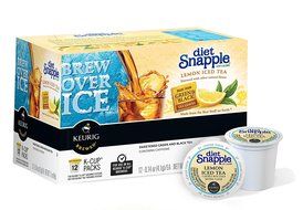 Snapple Diet Peach Iced Tea, Keurig K-Cups, 72 Count N19