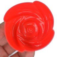 QINF Silicone Cake Chocolate Pudding Jelly Mold With Baking Oven Silicone Mold (Rose) (Color Random) N2