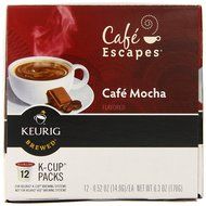 Caf&eacute; Escapes Caf&eacute; Mocha, K-Cup Portion Pack for Keurig Brewers, 24-Count N30