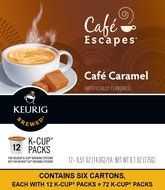 Caf&eacute; Escapes Caf&eacute; Mocha, K-Cup Portion Pack for Keurig Brewers, 24-Count N52