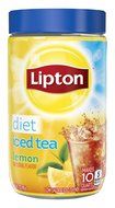 Lipton Iced Tea Mix, Diet Lemon 20 qt N35