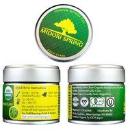 Organic Ceremonial Matcha (Emerald Class 100g) Chef's Choice Quality Japanese Matcha Powder For Beverages, Baking... N8