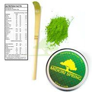 Organic Ceremonial Matcha (Emerald Class 100g) Chef's Choice Quality Japanese Matcha Powder For Beverages, Baking... N13