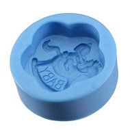 Trojan Rabbit Baby Silicone Chocolate Mold Fondant Cake Soap Mold. N2