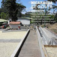 Tiny Footprint Coffee Organic Fair Trade Nicaragua Segovia Dark Roast Whole Bean, 3 Pound N4