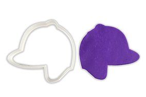 Jockey Hat Cookie Cutter - STANDARD - 3 Inches