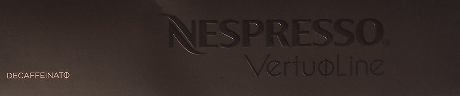 10 Capsules Nespresso VertuoLine Decaffeinato Coffee