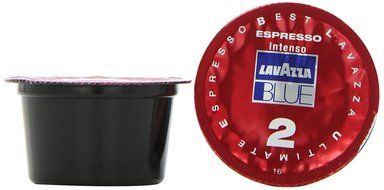 Lavazza Blue Capsules - Espresso Intenso Bi-dose, 40.5-Ounce Boxes (Pack of 100)