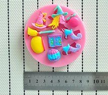 WilsonBaking Love Collection - Witch Decorations Mold Decorations Silicone Mold Silicone Fondant Lace Molds -... N2
