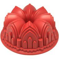 Freshware CB-506RD Silicone Cathedral Bundt Cake Mold