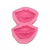 "dipshop Lips Silicone Fondant Mold Cake Decorating Mould Gumpaste Sugarpaste Mold FDA LFGB" shopping