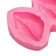 "dipshop Lips Silicone Fondant Mold Cake Decorating Mould Gumpaste Sugarpaste Mold FDA LFGB" shopping N5