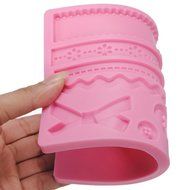 Pastry Cake Fondant Silicone Flower Bowknot Mold N3