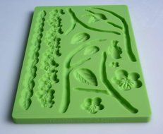 Silicone Fondant Flower Edgings Lace Mold DIY Cake Tool Decoration
