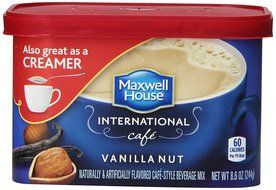 Maxwell House International Coffee Decaf Sugar Free Suisse Mocha Cafe, 4-Ounce Cans (Pack of 4) N8