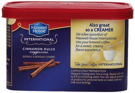 Maxwell House International Coffee Decaf Sugar Free Suisse Mocha Cafe, 4-Ounce Cans (Pack of 4) N42