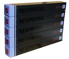 Nespresso Capsules - Vivalto Lungo Decaffeinato - 50 Capsules, 5 Sleeves - New Decaf variety