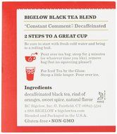 Bigelow Decaffeinated Constant Comment Tea, 20-Count Boxes (Pack of 6) N2