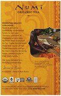 Numi Organic Turmeric Tea - Amber Sun, Blended w/ Rooibos, Cinnamon &amp; Vanilla, 12 non-GMO Tea Bags, 3 Count N2