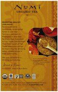 Numi Organic Turmeric Tea - Amber Sun, Blended w/ Rooibos, Cinnamon &amp; Vanilla, 12 non-GMO Tea Bags, 3 Count N8