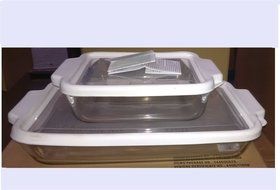 Anchor Hocking 4-Piece TrueFit Bakeware Set