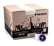 Manhattan Roast Variety Pack of 4 Signature Blends &lsquo;Empire Blend &lsquo;Times Brew &lsquo;Liberty Brew &lsquo;Chrysler Brew' Single-Serve... N6