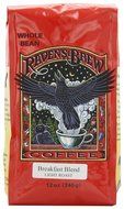 Raven's Brew Whole Bean Coffee Variety Pack, Number 1, 12 Ounce (Pack of 3) N25