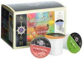Stash Tea Variety Pack Single-Cup Tea for Keurig K-Cup Brewers, 12 Count N2