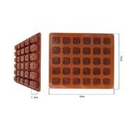 26 Letters of the Alphabet Shape Chocolate Silicone Mold Baking Cake Decoration Mould N2