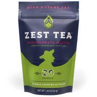 Zest Tea Pomegranate Mojito Energy Tea (2-pack) - Natural and Healthy Coffee Substitute - 140 mg Caffeine Per...