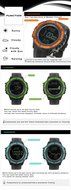 [Lad Weather] German Sensor Digital Compass Altimeter/Barometer/Weather Forecast/ Outdoor Climbing/Running/Walking... N3