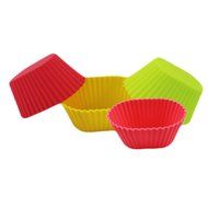 Set Of 6 Silicone Cake Baking Mold Cake Pan DIY Mold ( Ellipse )