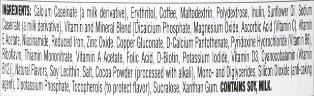 Fit Frappe Protein Drink Mix, Vanilla Latte, 19.1 Ounce N5