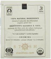 Stash Tea Organic Green Tea Bags in Foil, Decaf Premium, 100 Count N3
