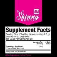 Skinny Bunny AM Tea Weight Loss &amp; Detox Tea: Manage Weight, Support Immune System, Healthy Cleanse &amp; Promote Health... N5
