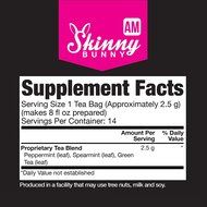 Skinny Bunny AM Tea Weight Loss &amp; Detox Tea: Manage Weight, Support Immune System, Healthy Cleanse &amp; Promote Health... N27