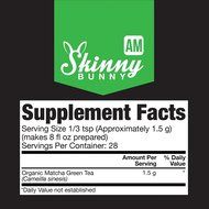 Skinny Bunny AM Tea Weight Loss &amp; Detox Tea: Manage Weight, Support Immune System, Healthy Cleanse &amp; Promote Health... N29