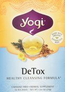 Yogi - Tea, (Organic) , Ahf, De-Tox 16 Bag