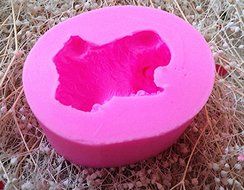 New Arrival! Design 286 Dog Shape Silicone 3D Fondant Mold, Soap Mold,Cake Decoration Tool N3