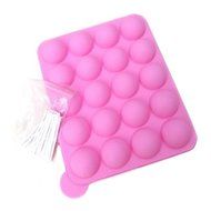 BlueTop(TM) Silicone Cake Bread Mold Chocolate Mold Cake Biscuit Pan Tray DIY Mould (15-Cavity) N2