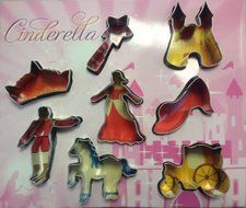 Eddingtons Cinderella Cookie Cutter Set of 8, 850056 N2