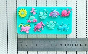 Martha Art Craft - Sugarcraft Decorating Kit Cute Animals Wreath Shower Party Fondant Molds Silicone Silicone... N2