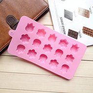 Lariy New Tulip Flower Silicone Ice Cube Chocolate Cake Cookie Candy Home Mould Mold N2