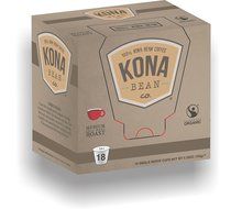 Kona Bean Co. FairTrade Organic 100% Kona Coffee K-cups(18-CT)